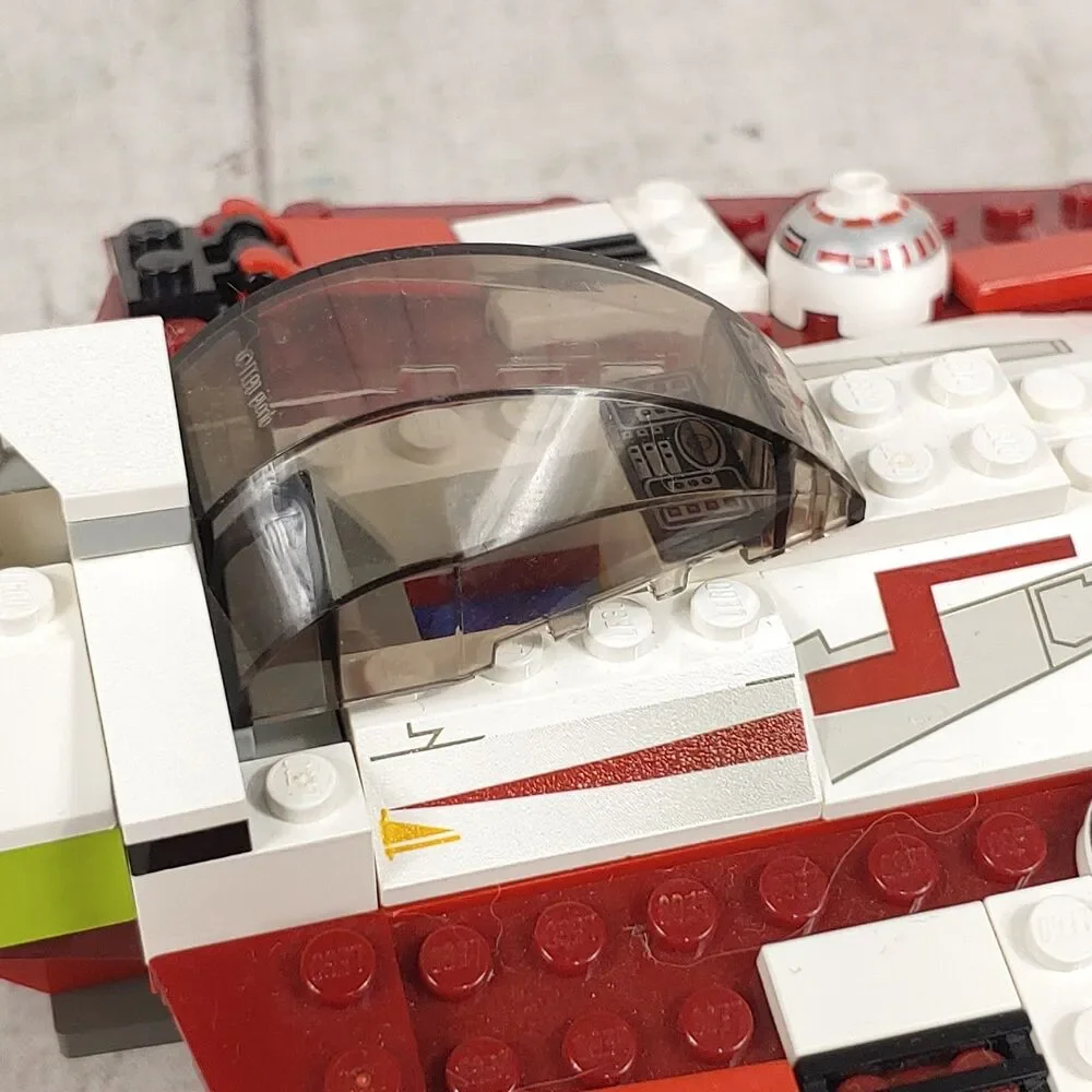 LEGO Star Wars Jedi Starfighter 7143 - 100% COMPLETE - NO Box Or Manual Obi-wan